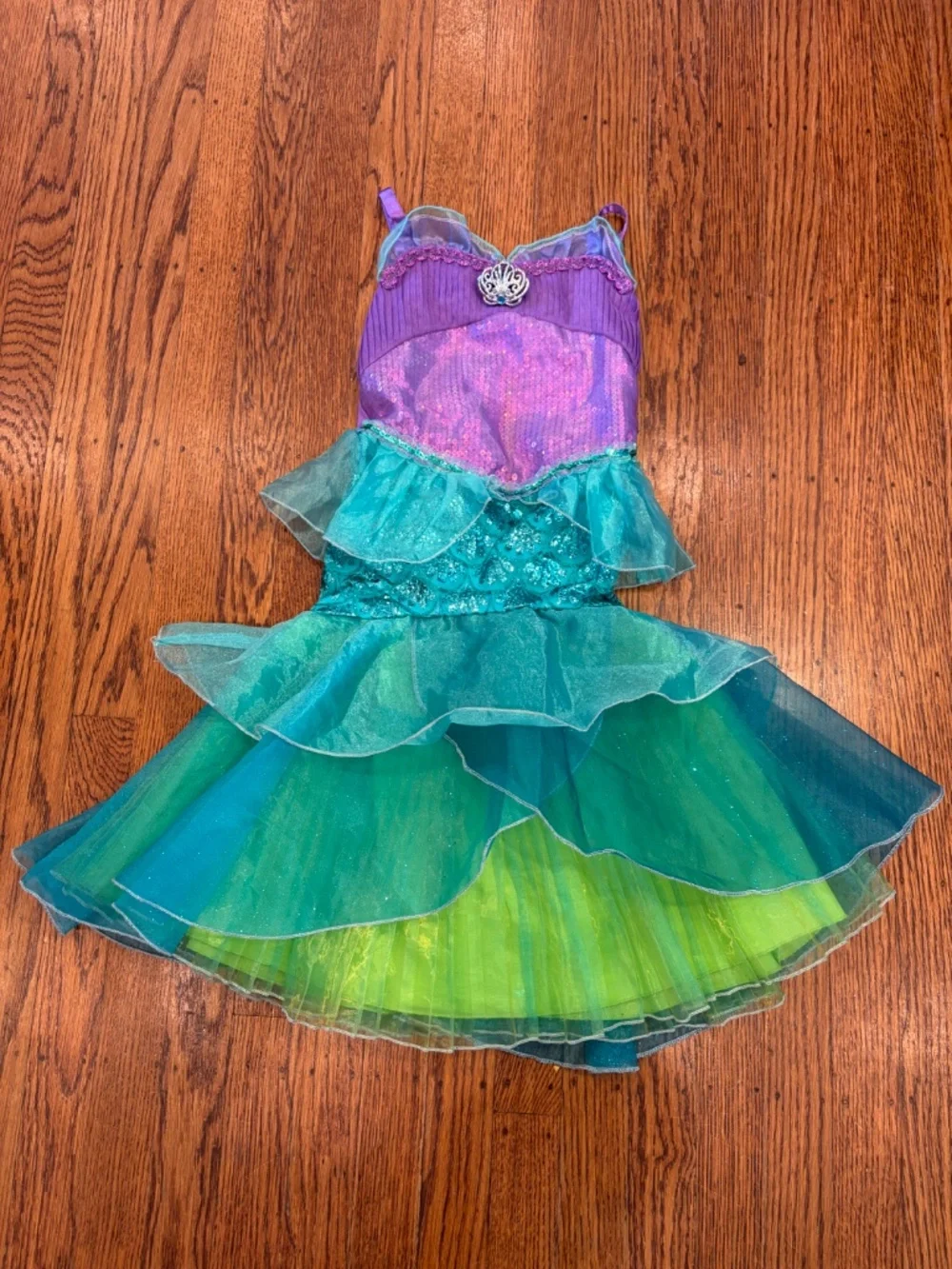Disney Store Princess Ariel Costume Dress |‎ Size 4